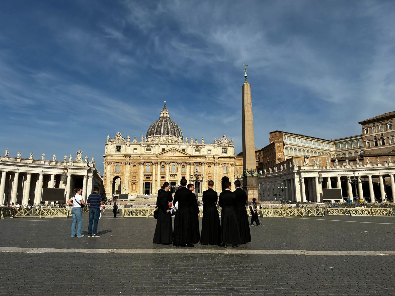 Una escena en la plaza