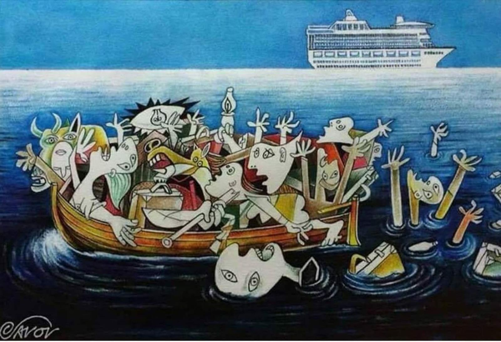 El 'Guernica' del Mediterráneo
