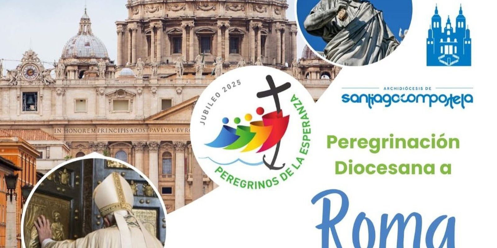 La archidiócesis de Santiago peregrina a Roma