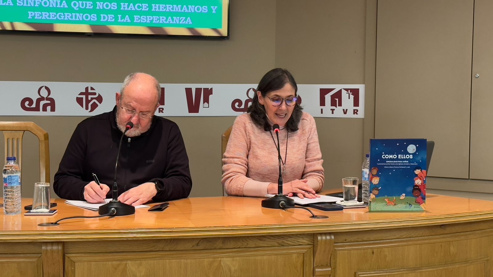 Liliana Franco con Antonio Bellella