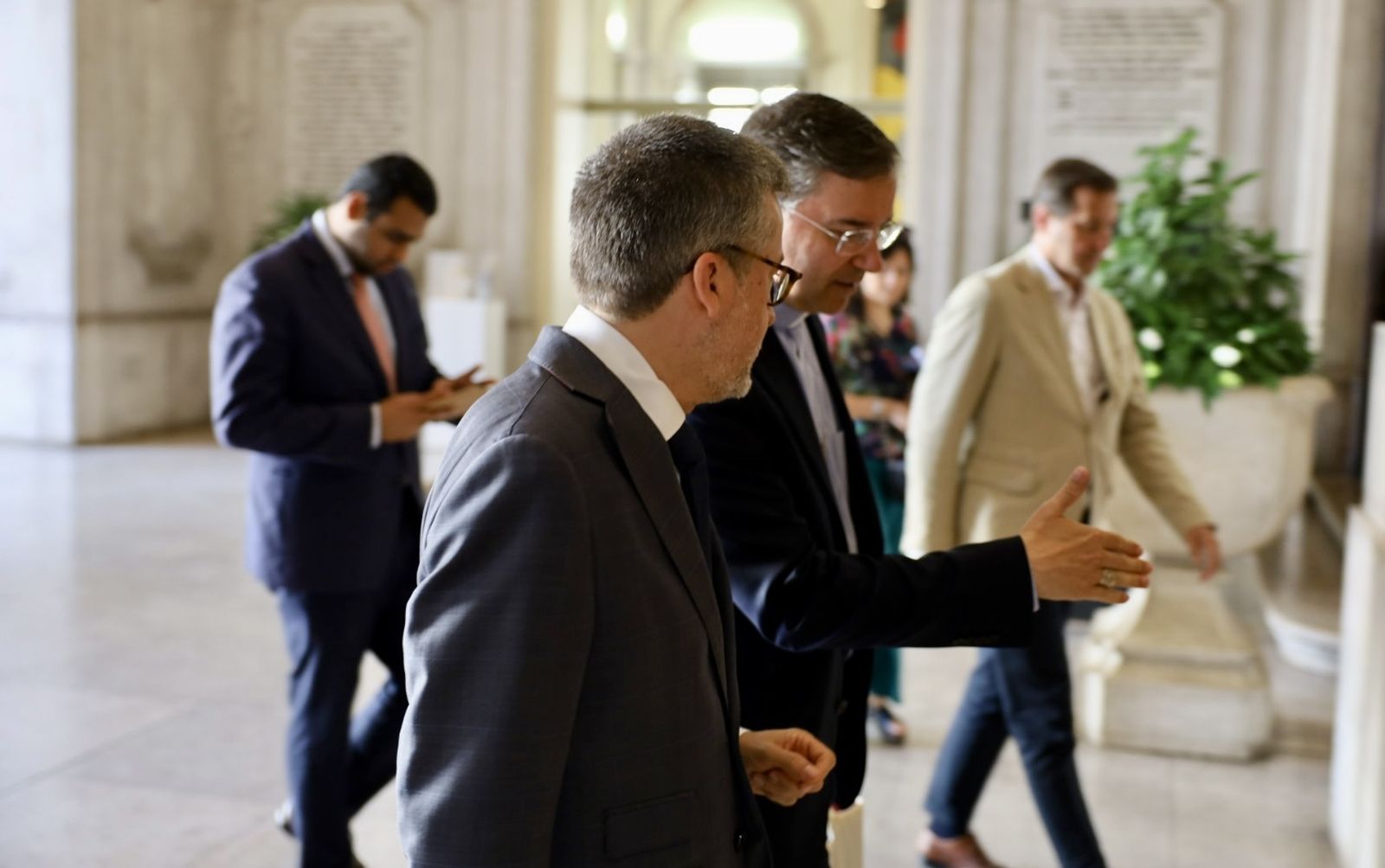 Moedas y Aguiar presentaron el balance de la JMJ 2023