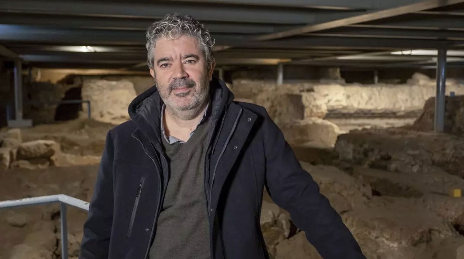 El arqueólogo Félix Palma