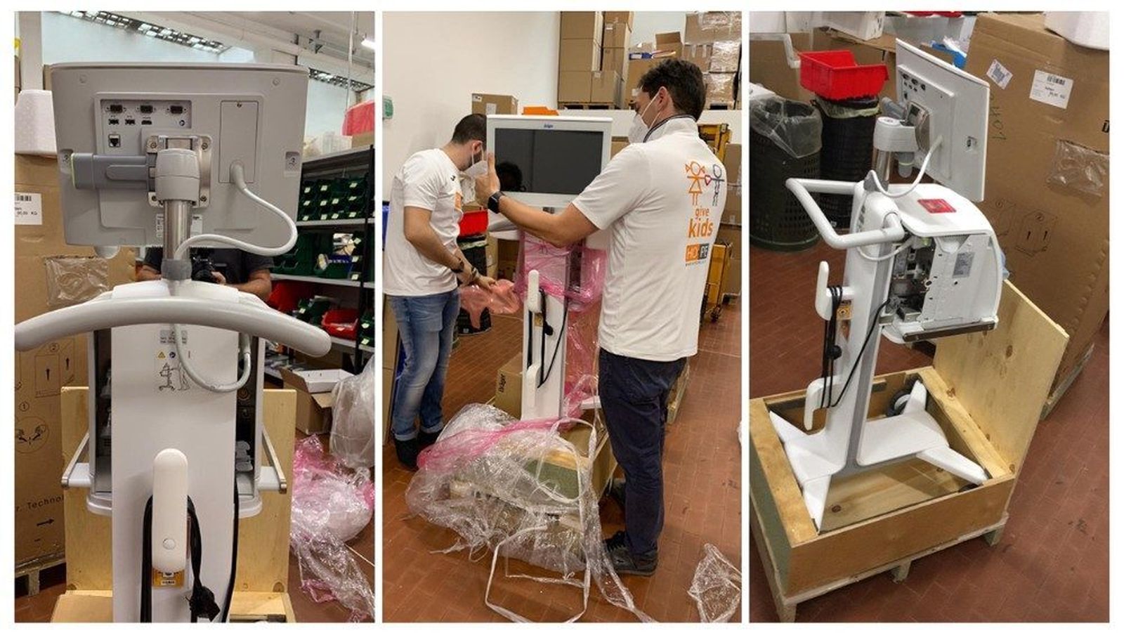 Francisco dona 18 respiradores y 6 ecógrafos a Brasil