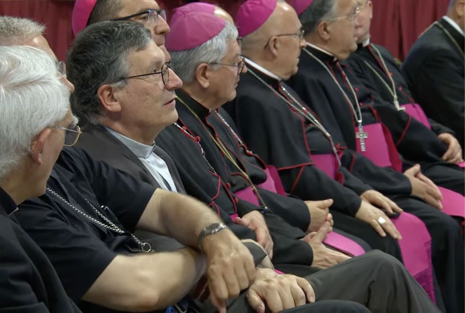 El obispo de Getafe, Ginés García, y su auxiliar, José María Avendaño