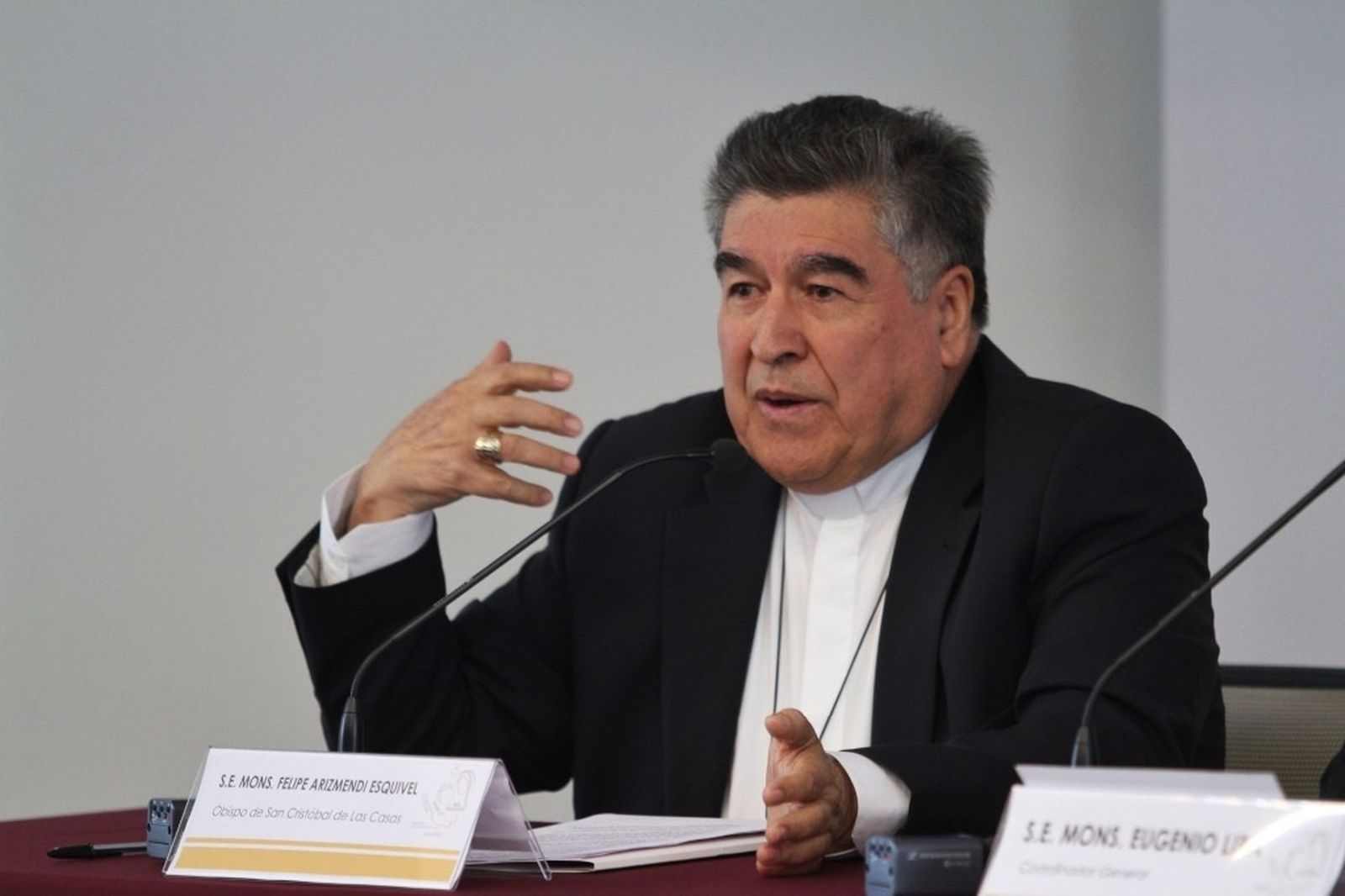 "Asombro y gratitud" del cardenal Arizmendi Esquivel en su nueva misión