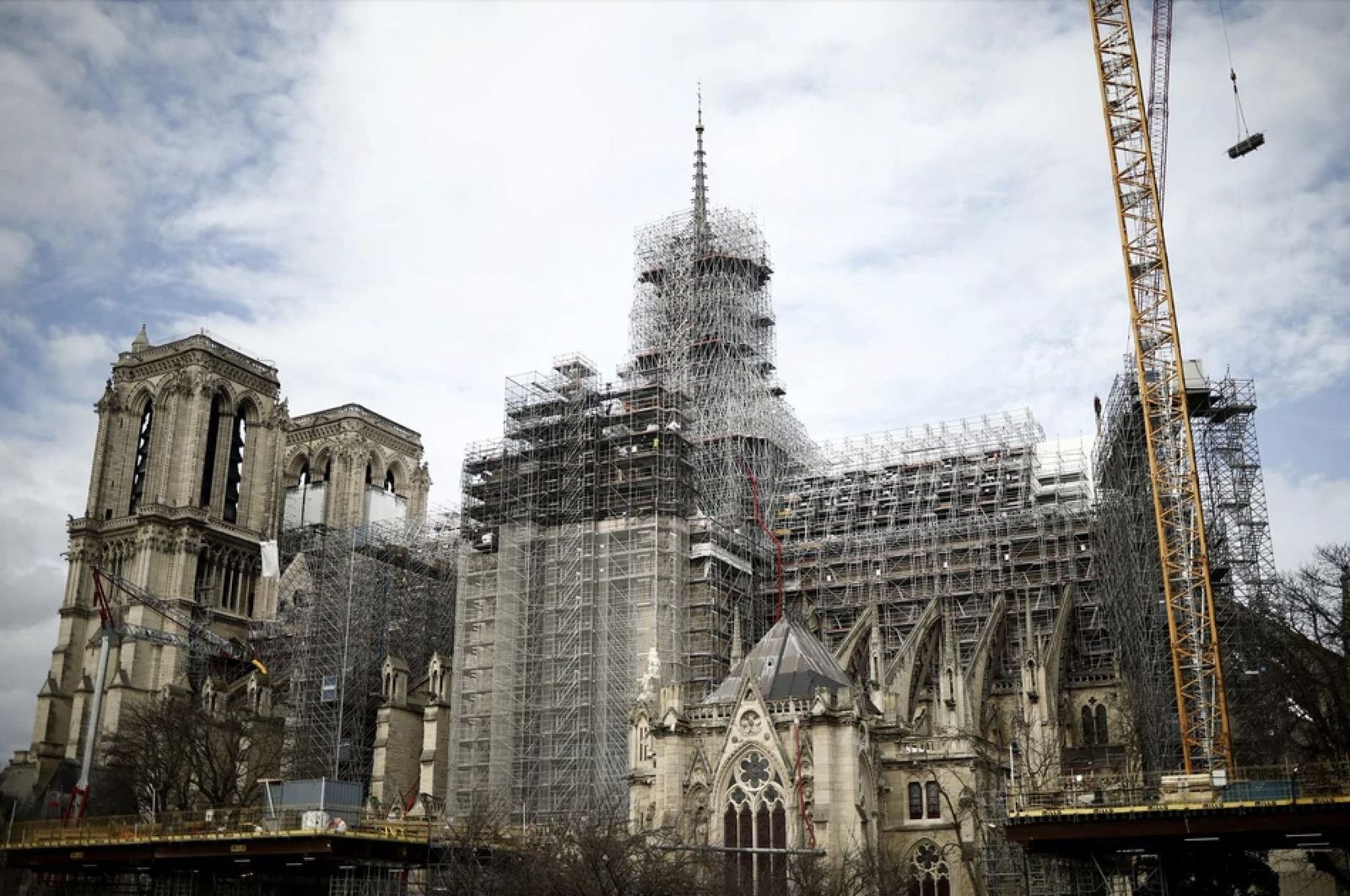 La nueva aguja de la catedral parisina de Notre Dame