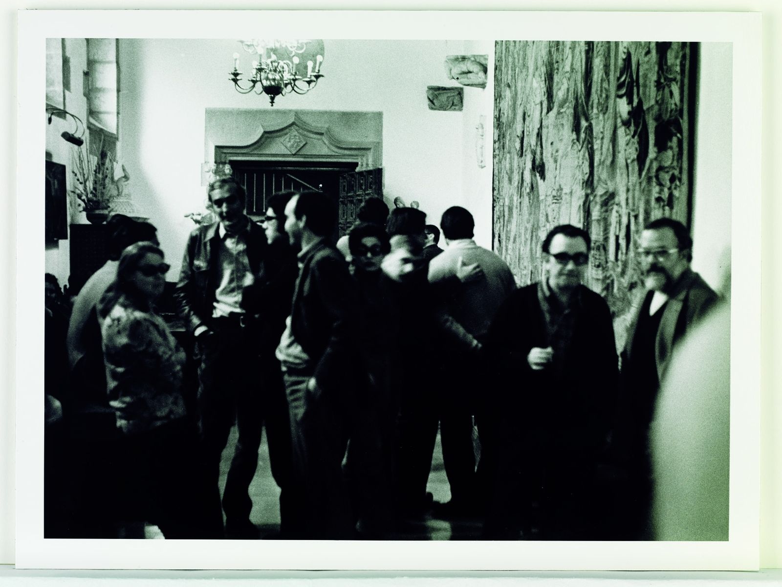 La Tancada de intelectuales en Montserrat