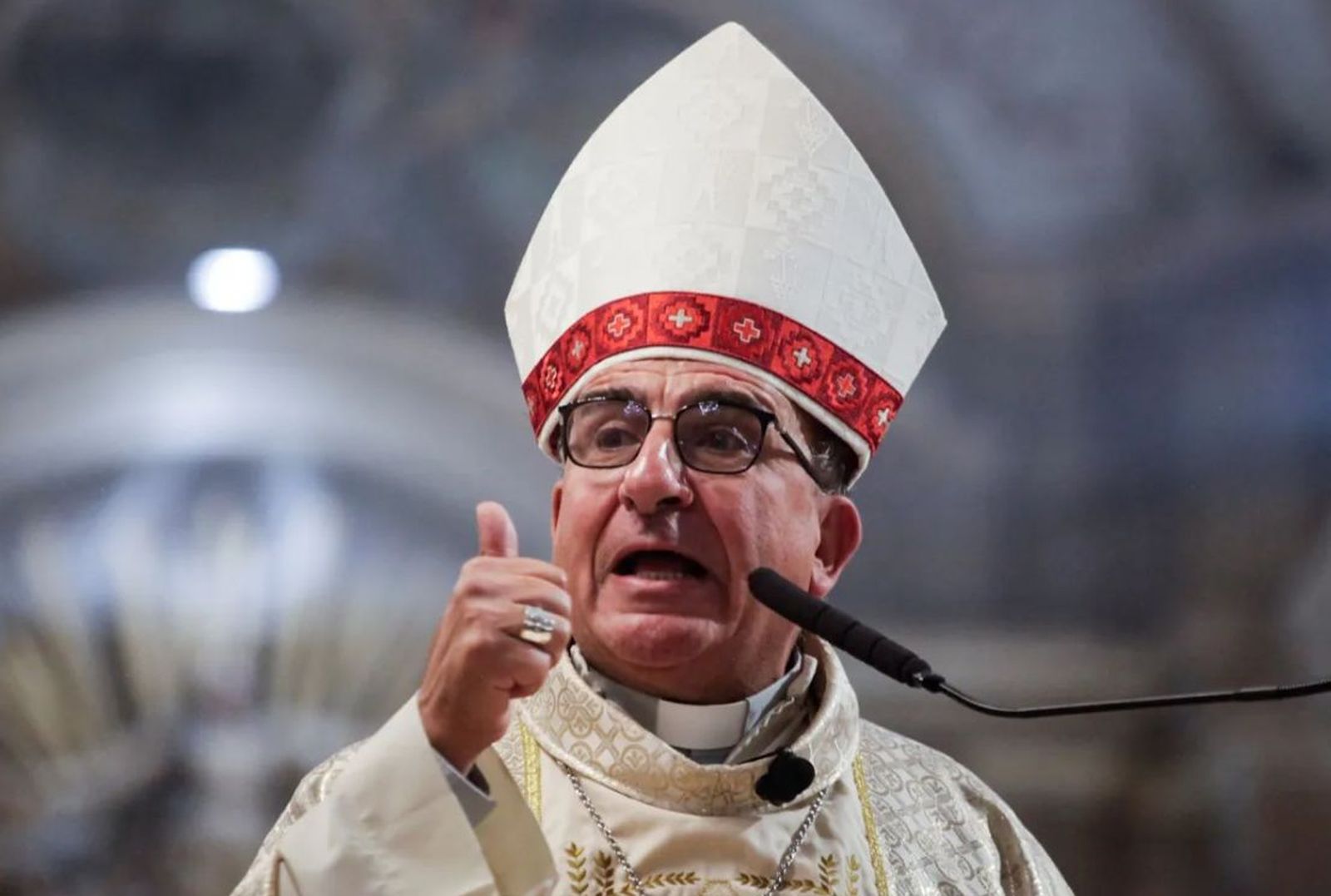 Mons Fernando Chomali, arzobispo de Santiago