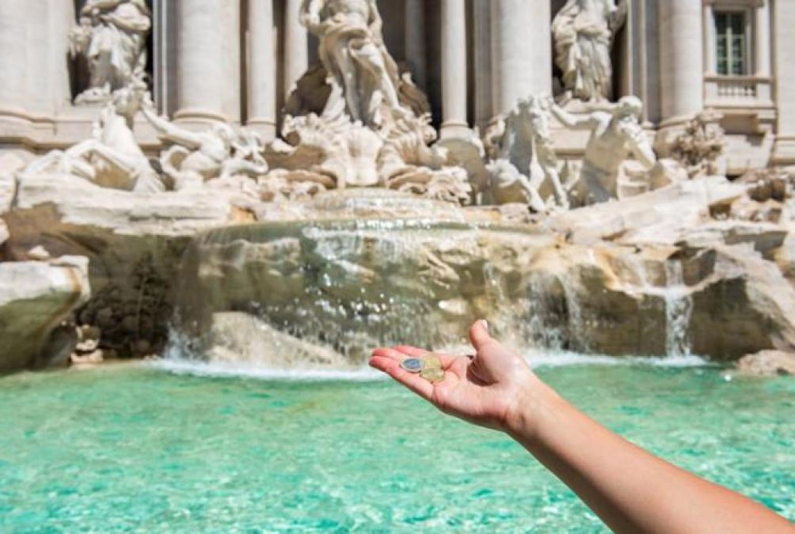 Las monedas de la Fontana di Trevi