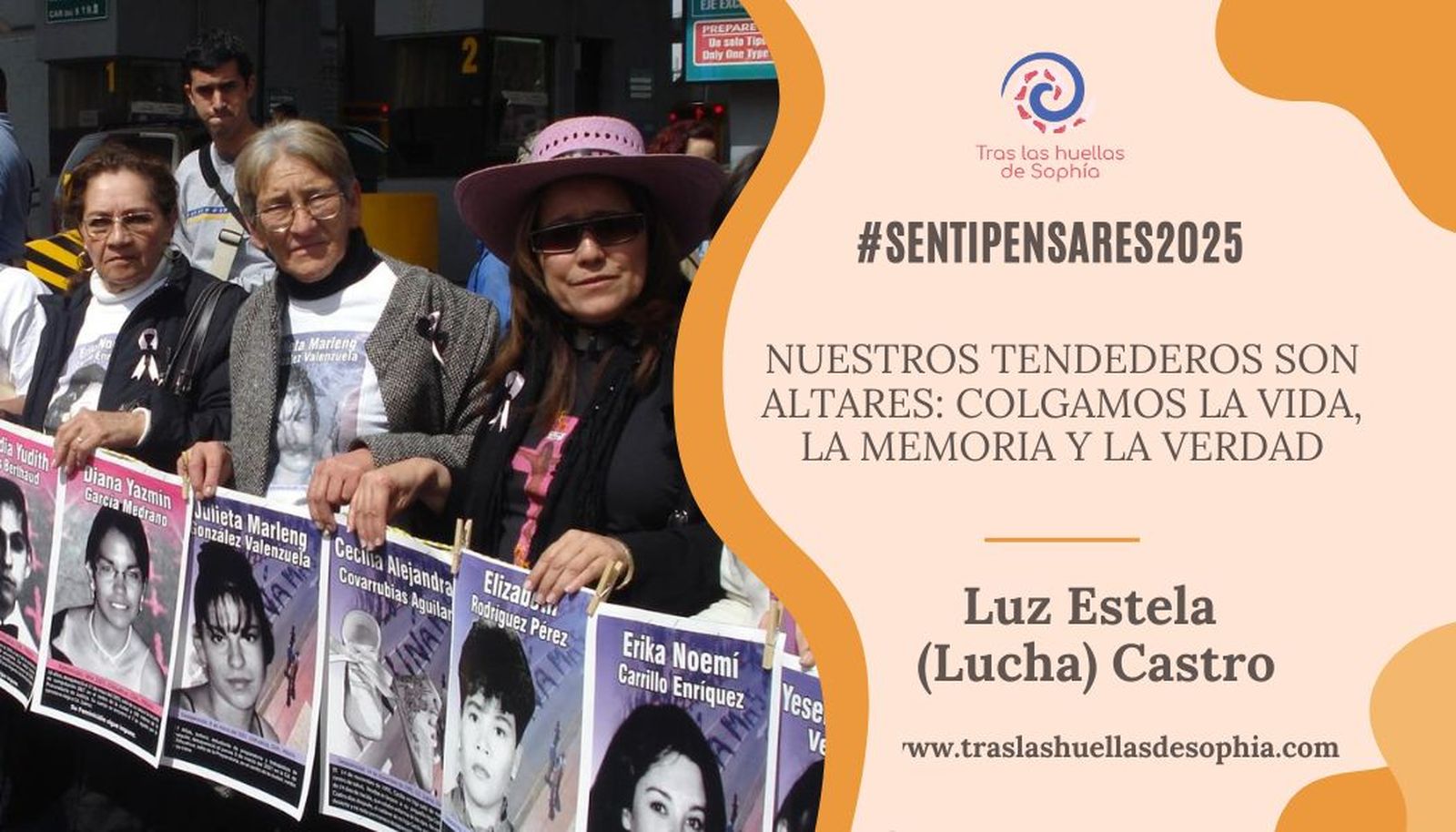 Nuestros tendederos son altares: colgamos la vida, la memoria y la verdad