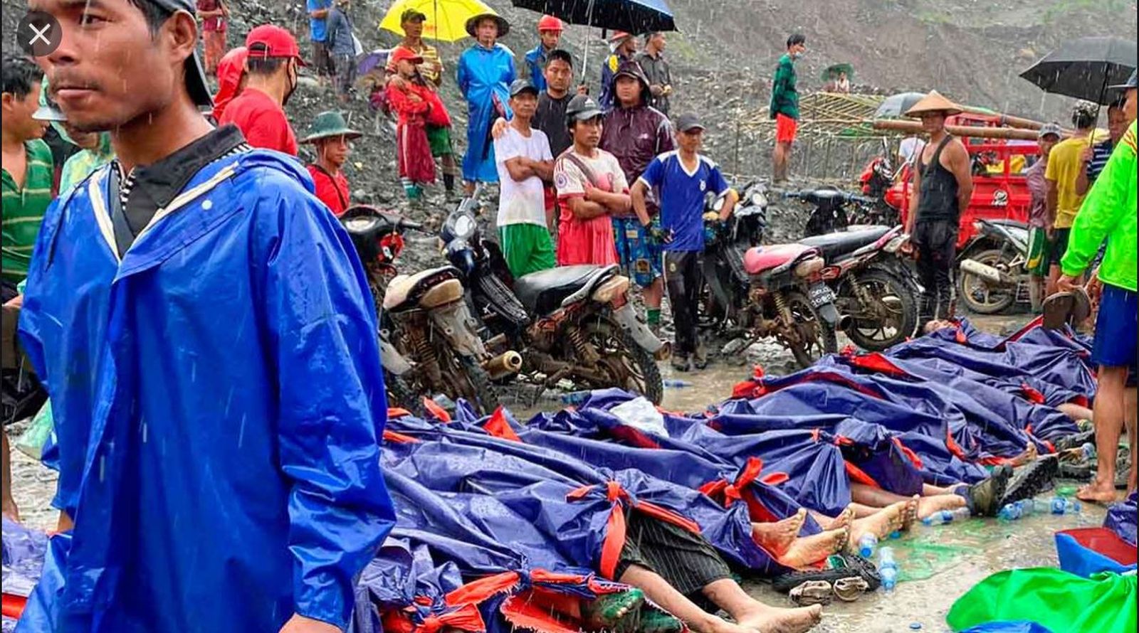 Mineros muertos en Myammar