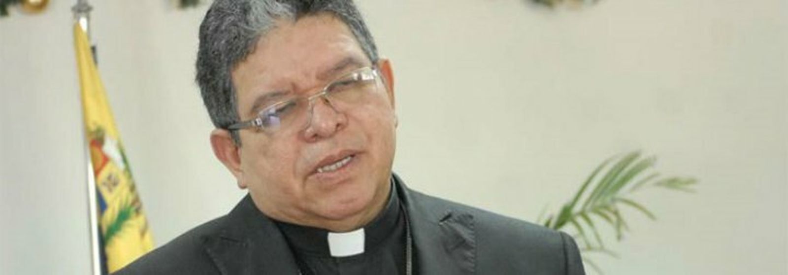 Monseñor José Luis Azuaje, presidente de los obispos venezolanos