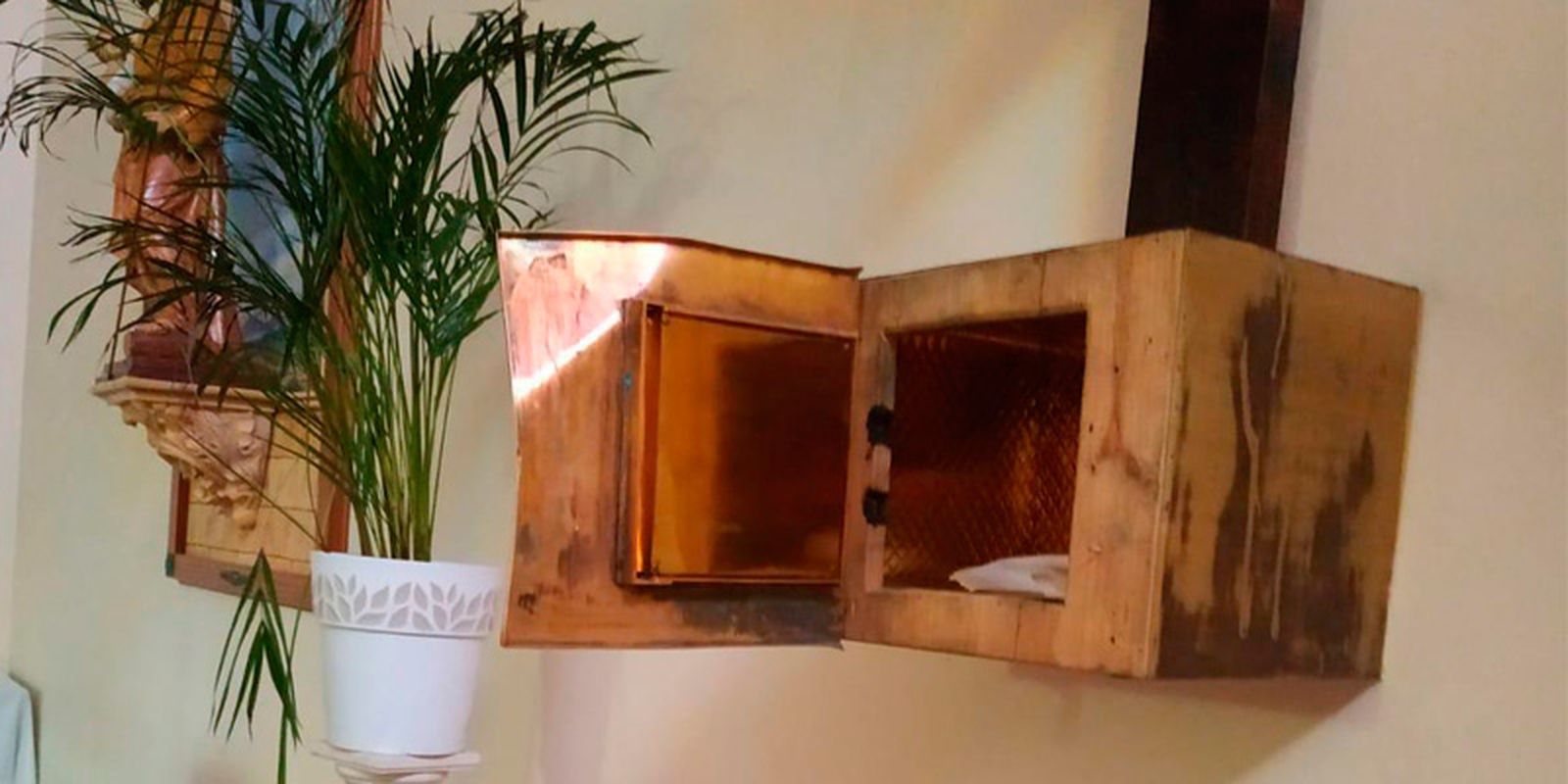 Robo en iglesia de San Blas