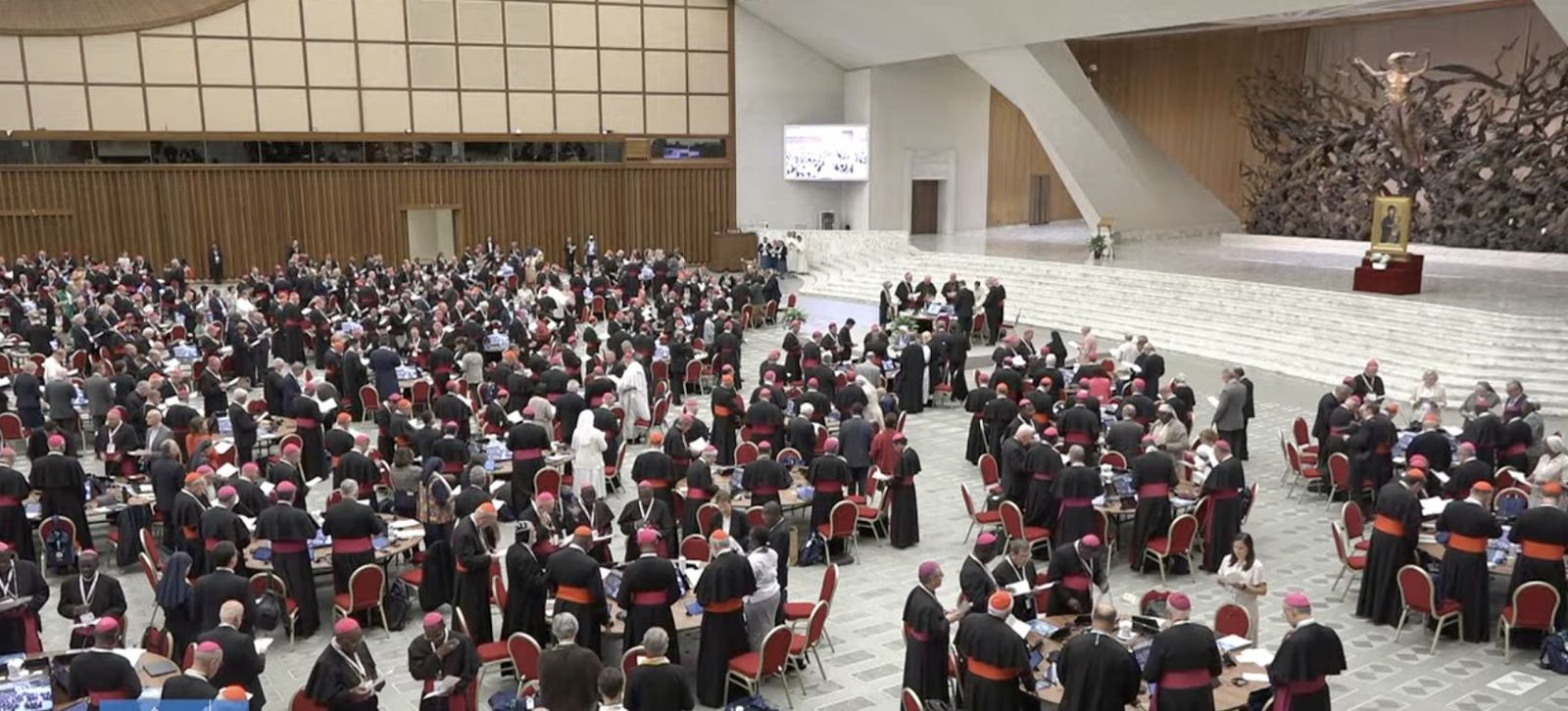 Panorámica de la Asamblea Sinodal