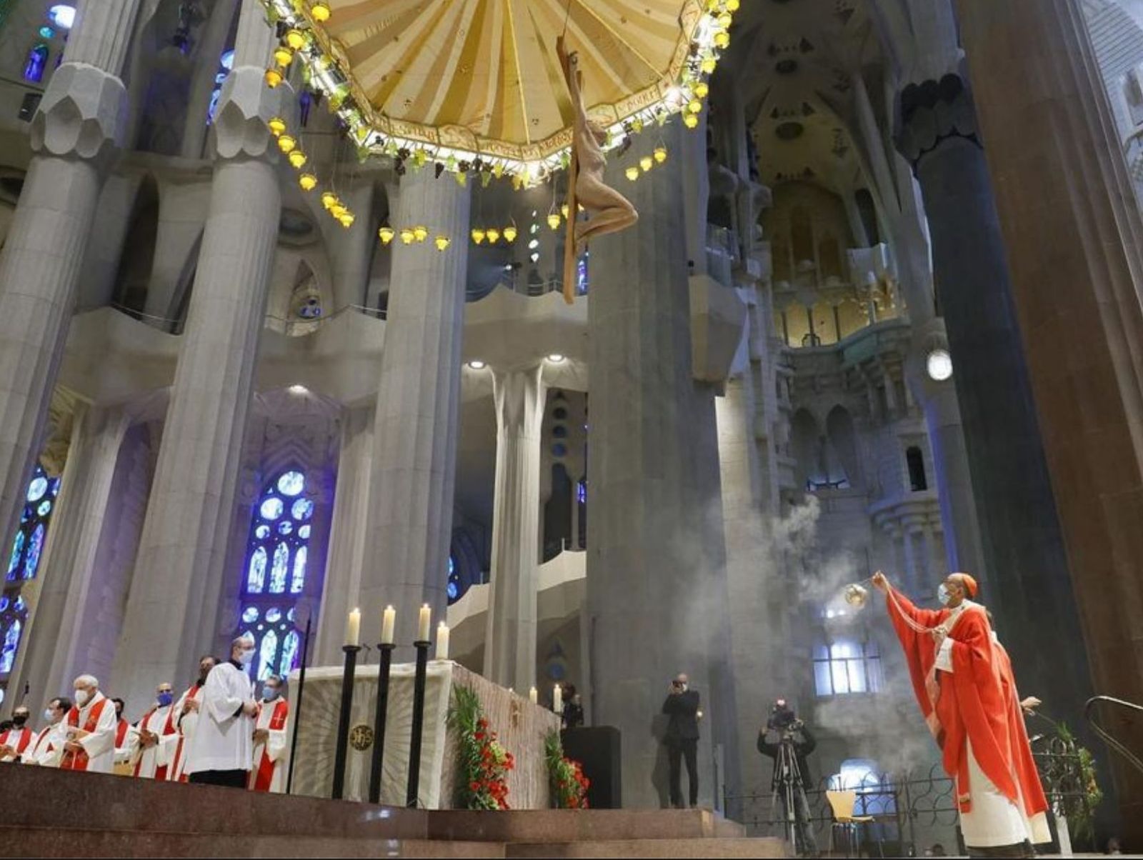 Omella, en la Sagrada Familia