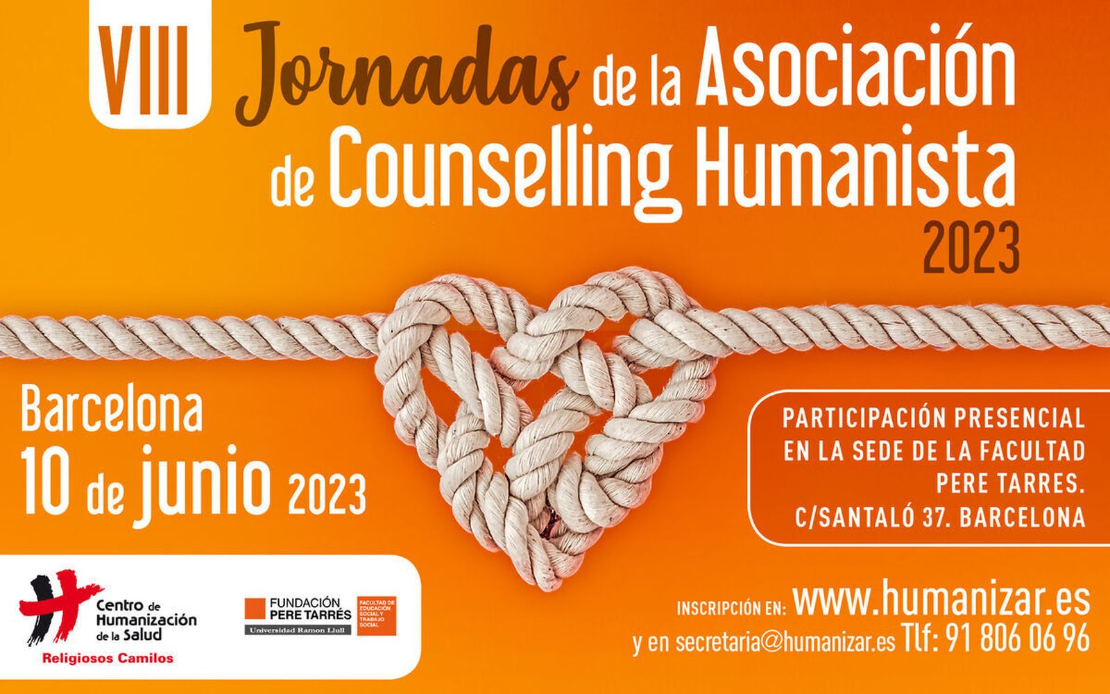 VIII Jornadas de la Asociación de Consuelling Humanista