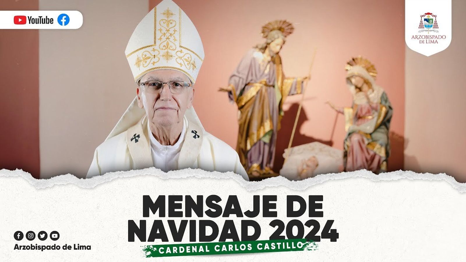 Castillo llama a los peruanos a "mantener la esperanza" pese a las dificultades del país
