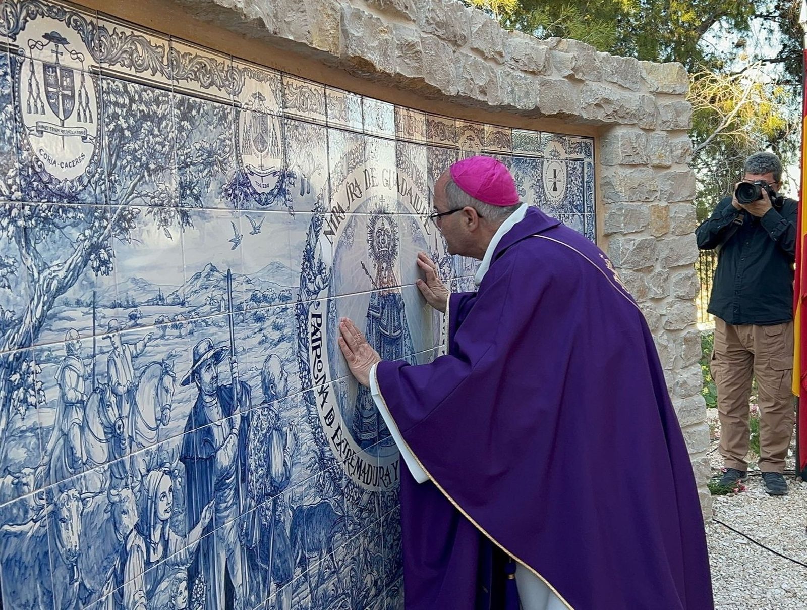 Bendición Capilla de Guadalupe en Tierra Santa