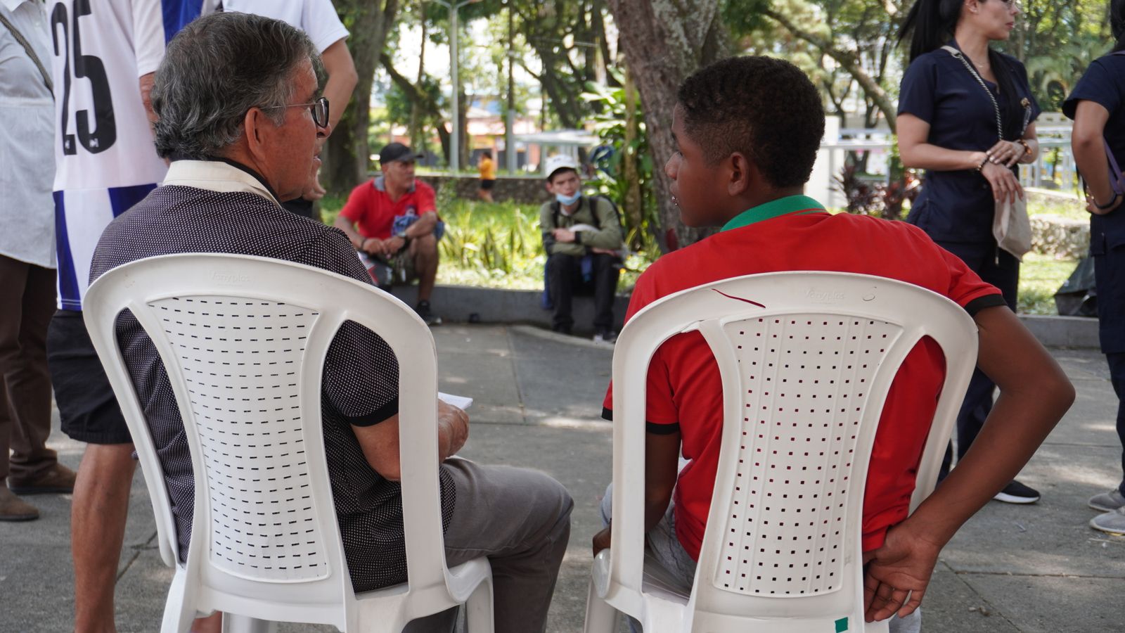 Espacio de escucha en el aguapanelazo