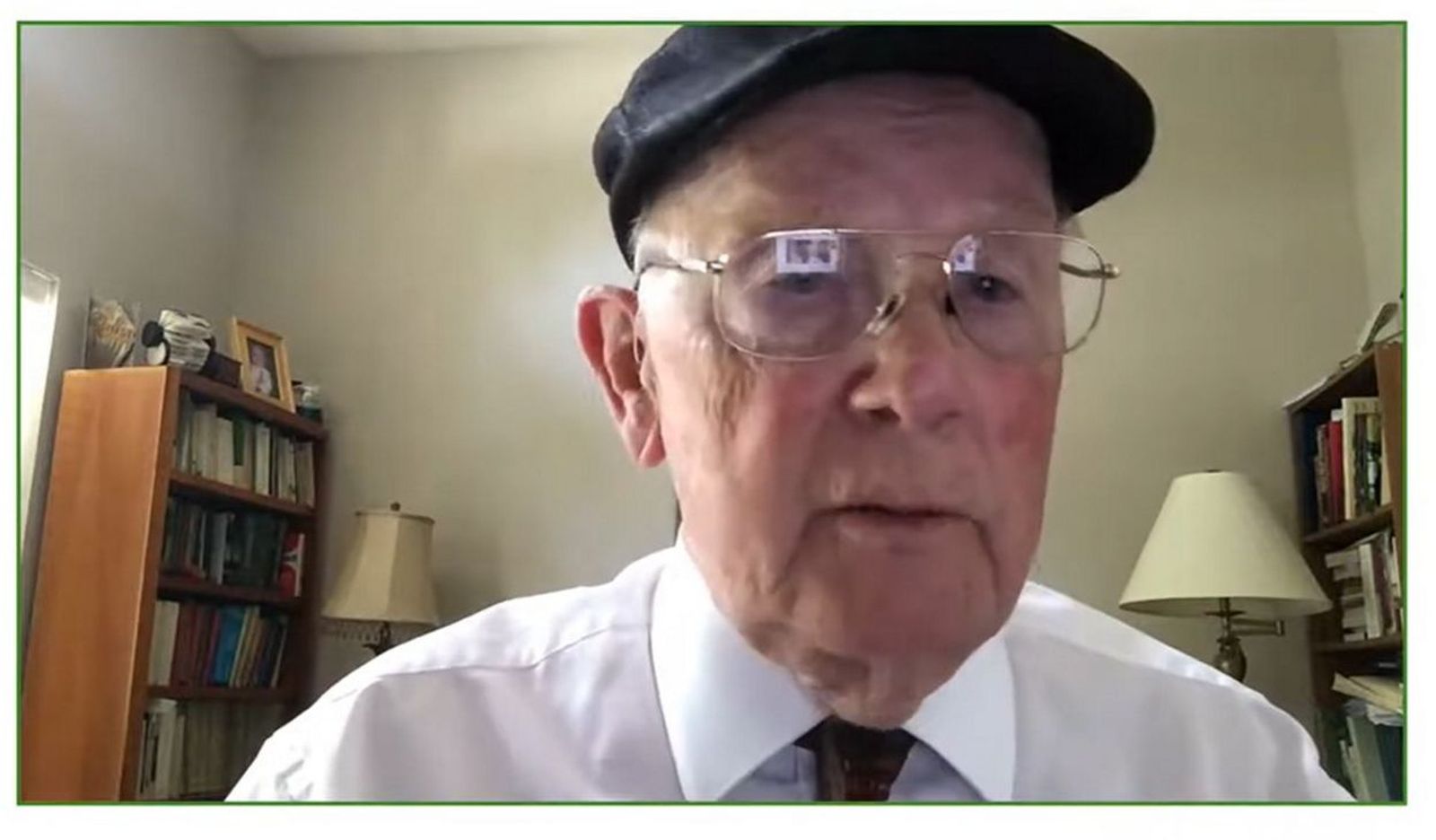 Harold Raley, en su intervención desde Oklahoma