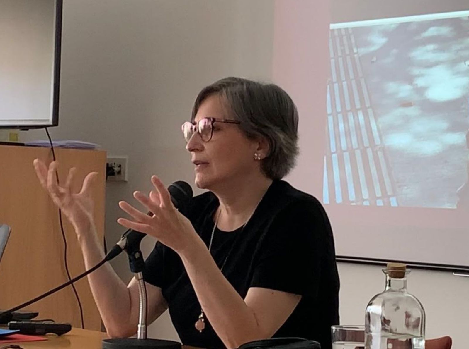 Cristina Inogés en el Centro Vedruna de Valladolid