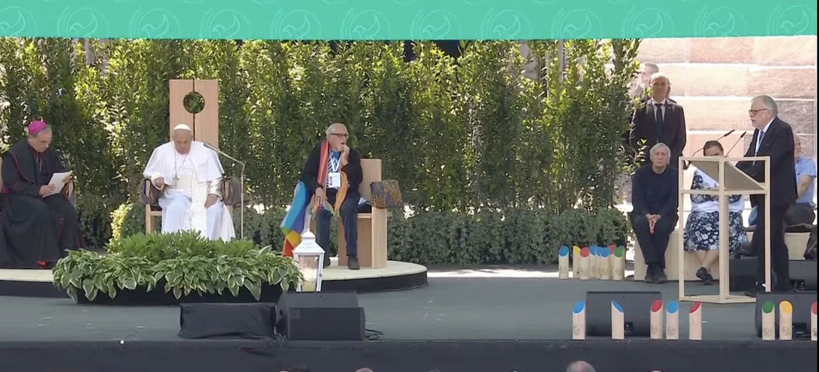 Andrea Riccardi, con el Papa