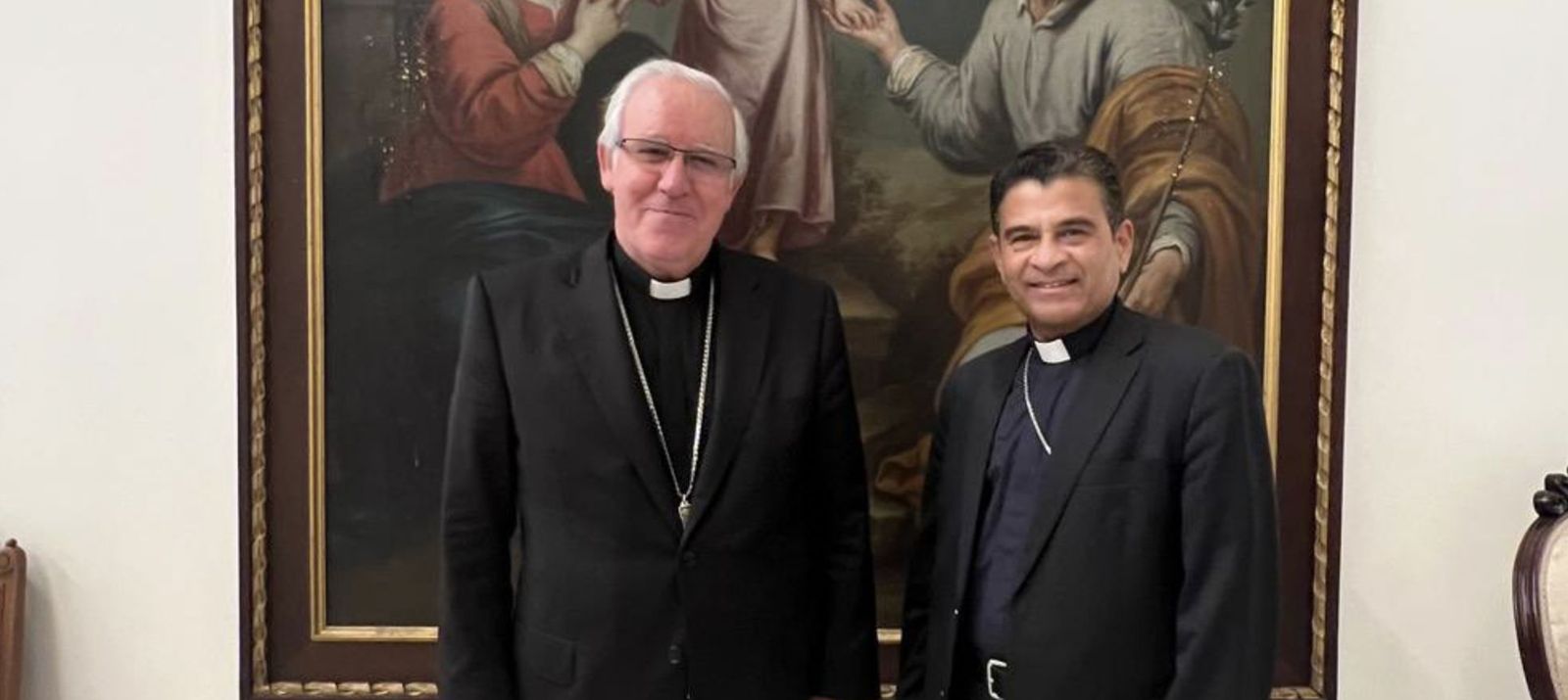 Sáiz Meneses y Rolando Álvarez, en Sevilla