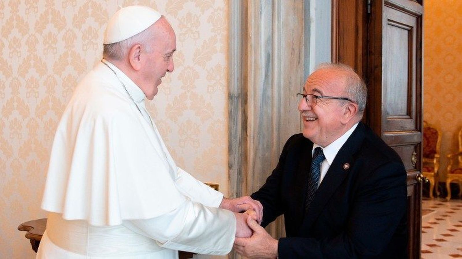 El Papa Francisco y Fray Marco Luzzago