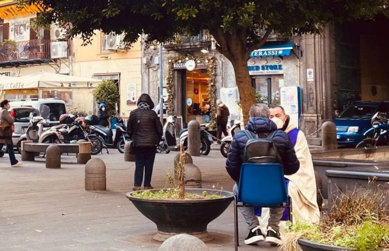 Confesión callejera