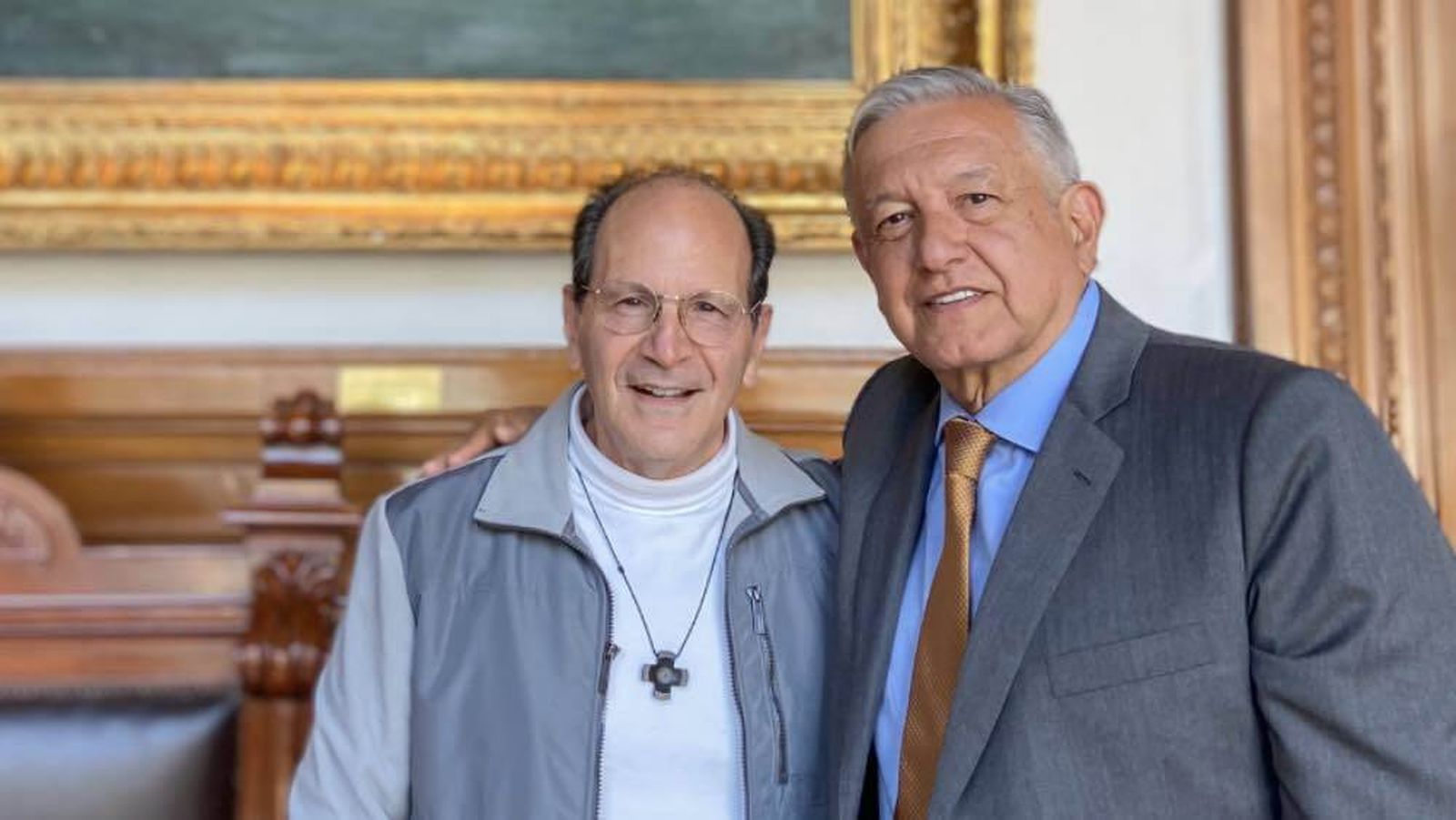 Solalinde y Andrés Manuel López Obrador