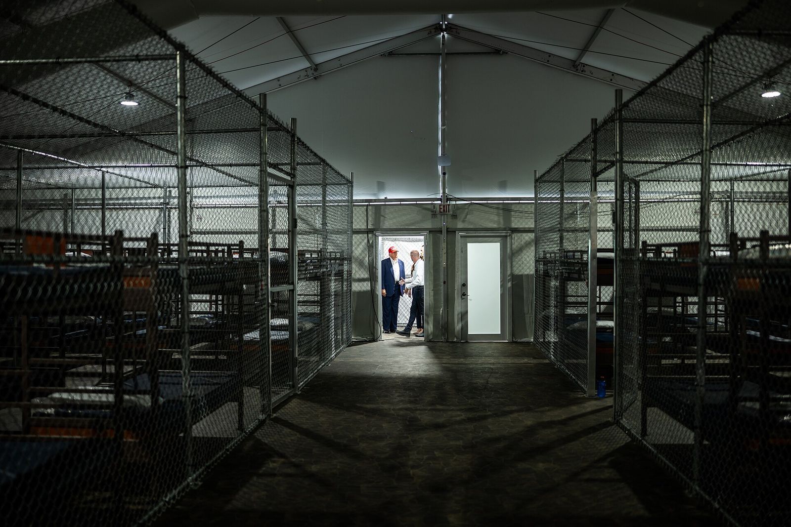 Trump visita Alligator Alcatraz