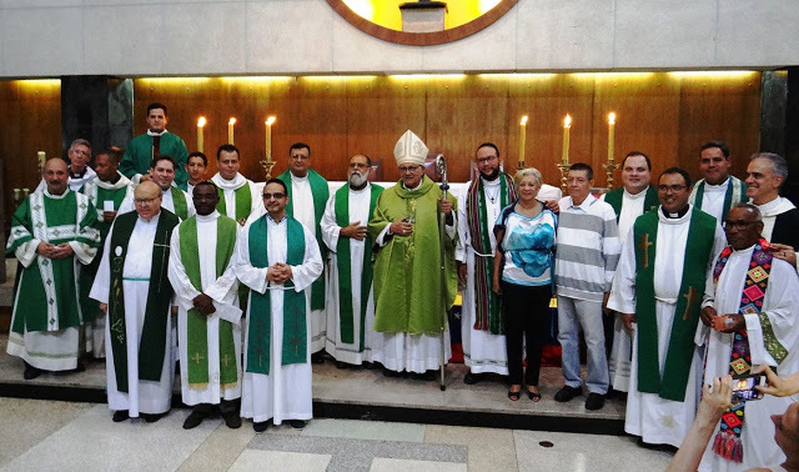 Misa del envío del misionero venezolano a Mozambique