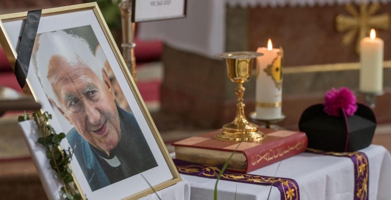 Último adiós a Georg Ratzinger en Alemania