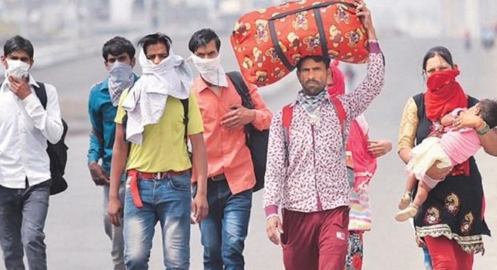 Migrantes y coronavirus en India