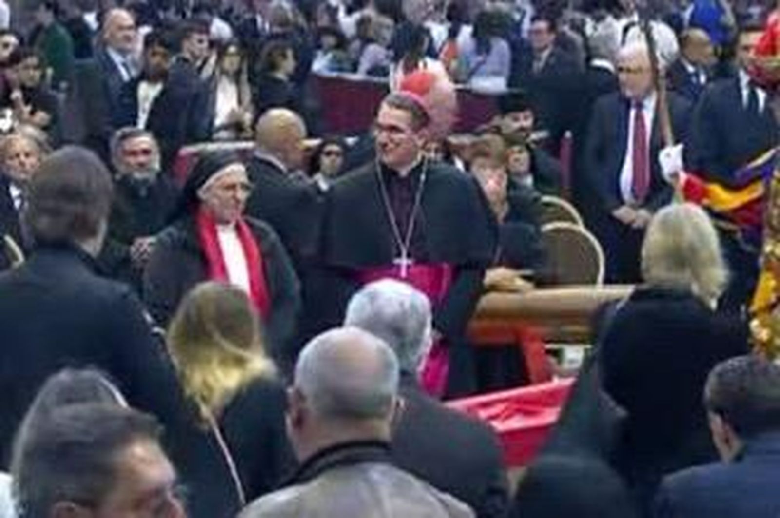 Lucía, con Francisco