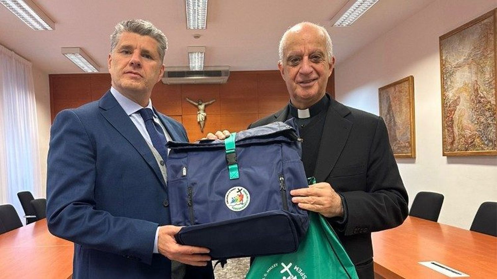 Mochila oficial del Jubileo 2025
