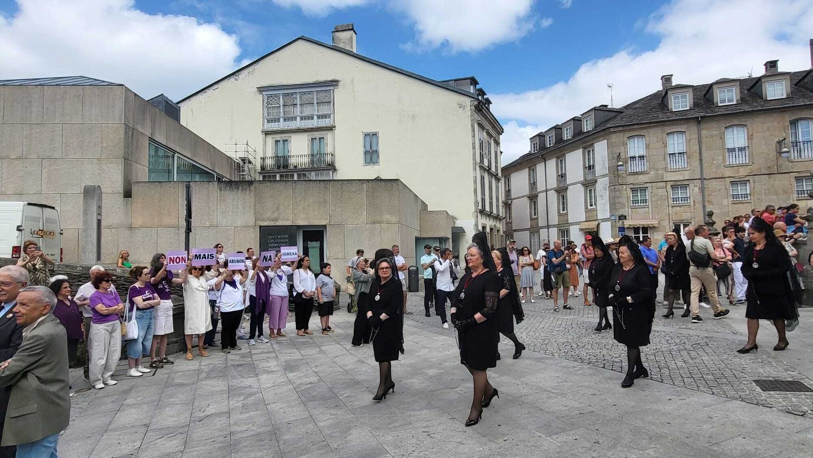 Revolta de Mulleres na Igrexa. Lugo. Corpus 2025.