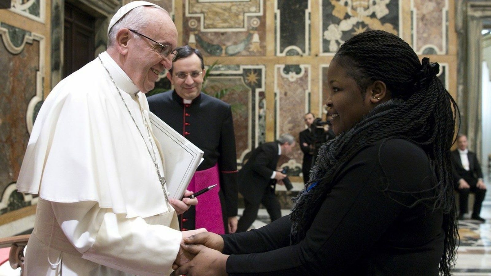Audiencia del Papa a los participantes en el Día Mundial contra la Trata de Personas el 12 de febrero 2018