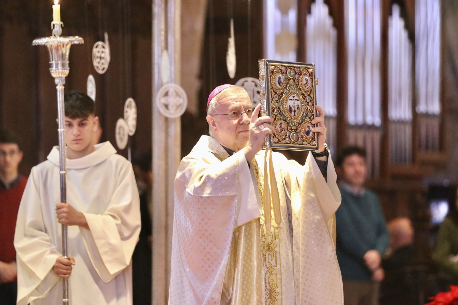 Taltavull, en la misa de Nochebuena