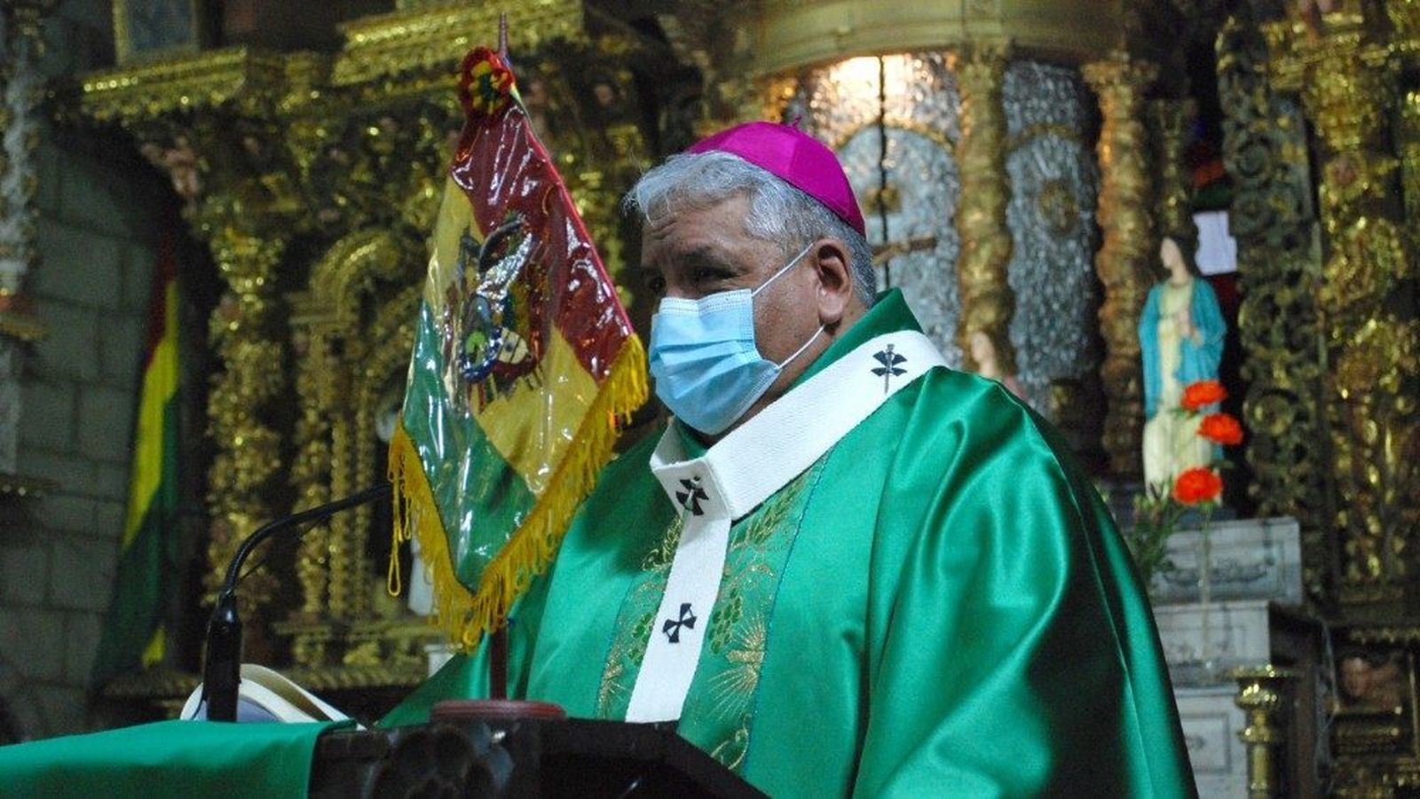 Monseñor Galván, arzobispo de La Paz, Bolivia