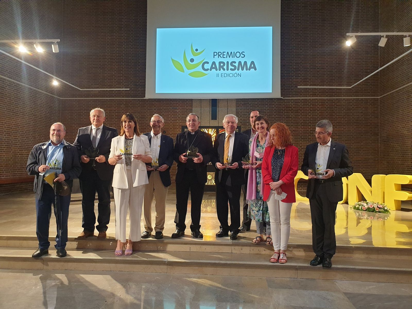Galardonados con el Premio Carisma de Confer