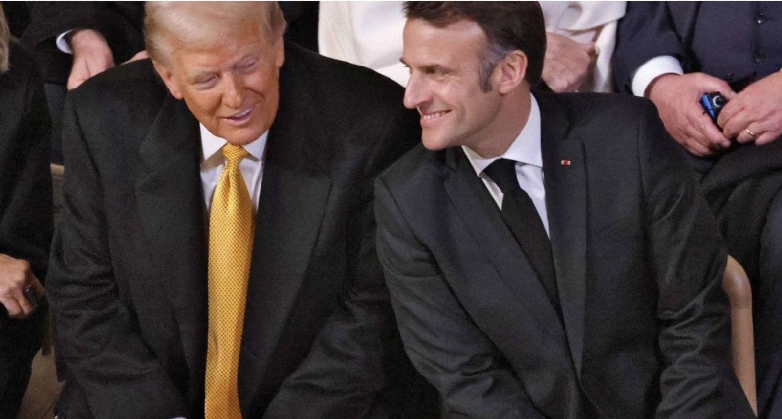 Trump y Macron