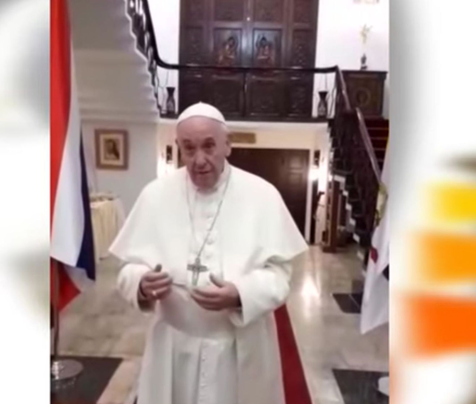 'Si se caen, levántense. Hagan la vida, comprométanse y conocerán la felicidad'