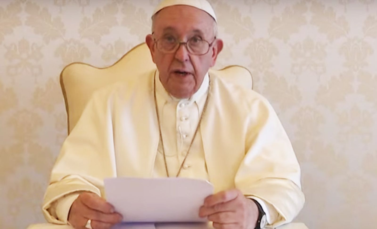 Videomensaje de Francisco