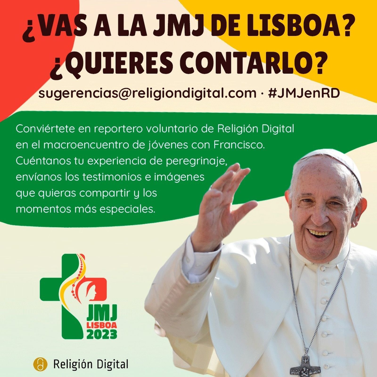 Hazte reportero de RD en la JMJ