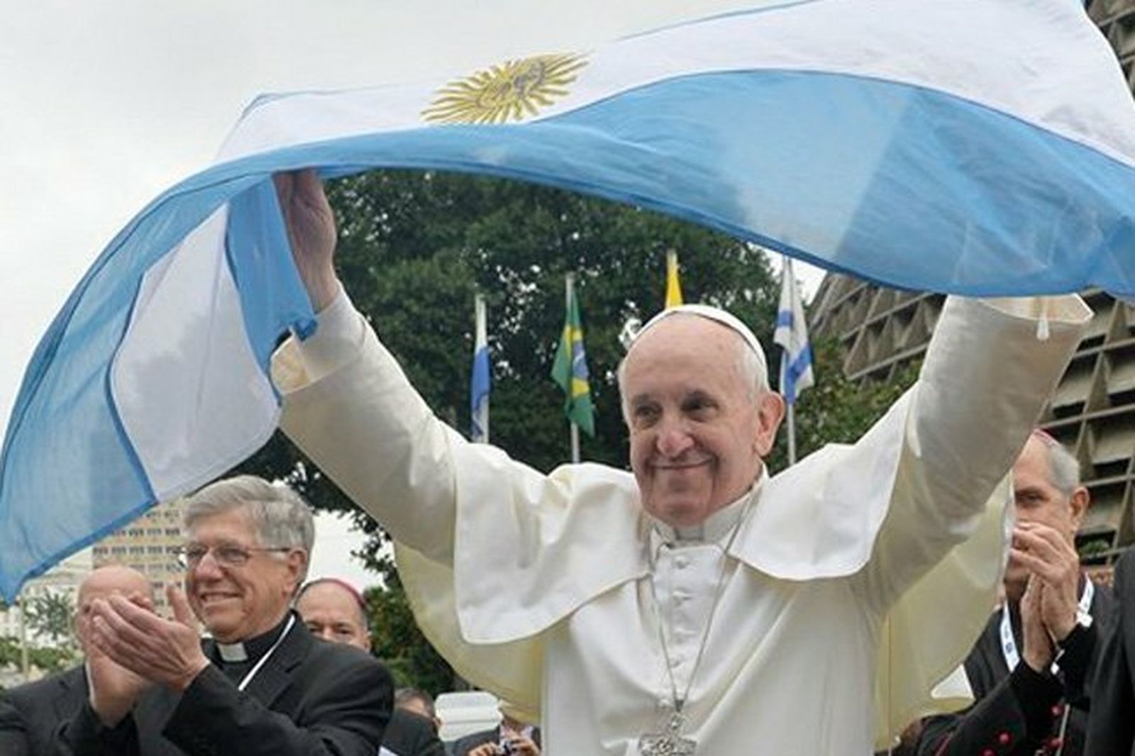 Francisco, bandera argentina