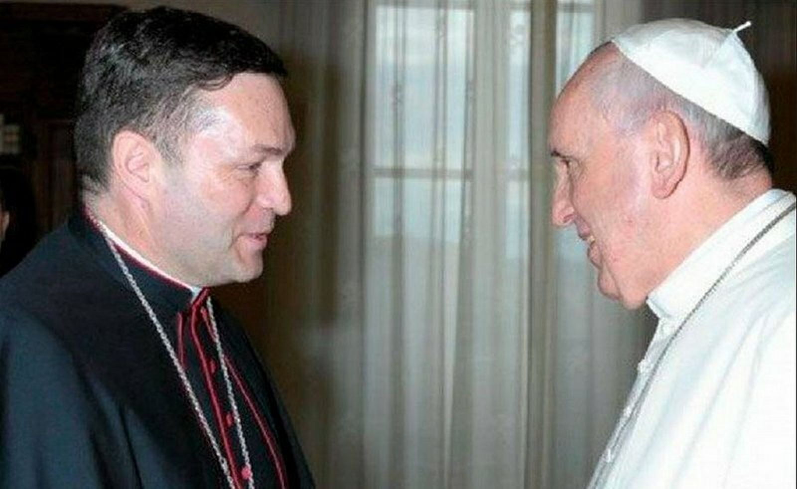 Papa Francisco y Raúl Berzosa