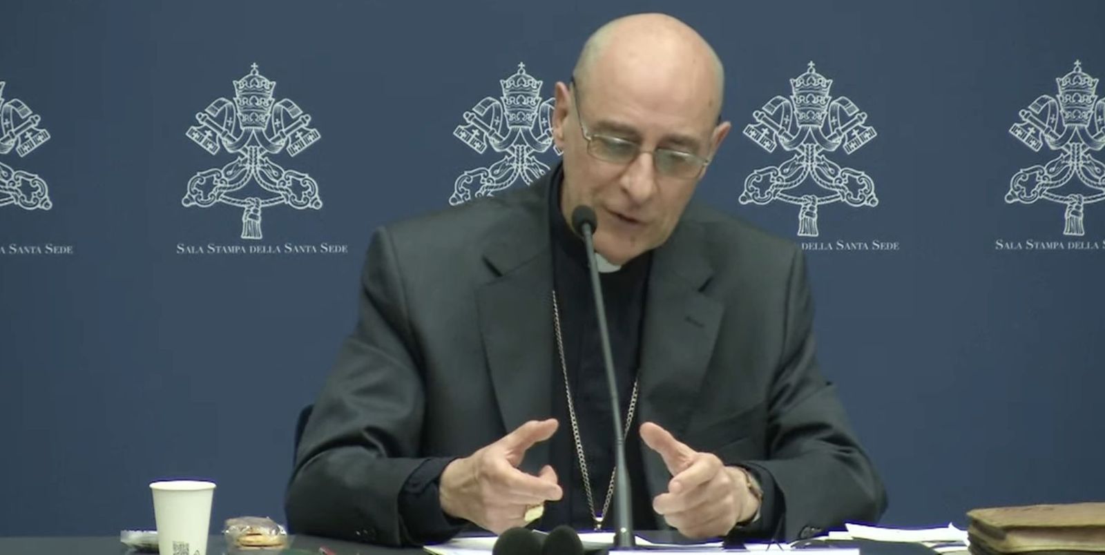 Tucho Fernández, en rueda de prensa