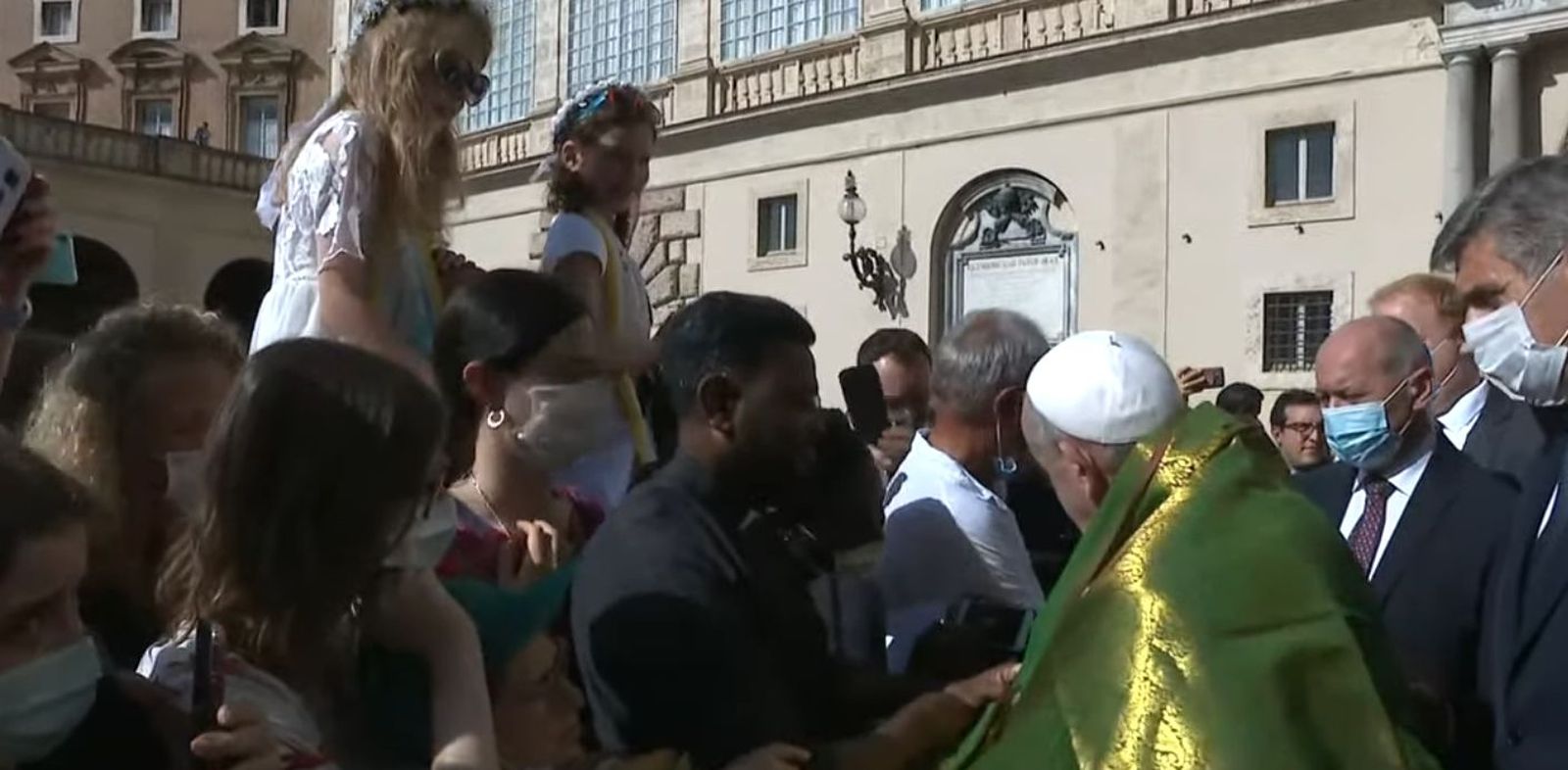 El Papa, en la audiencia