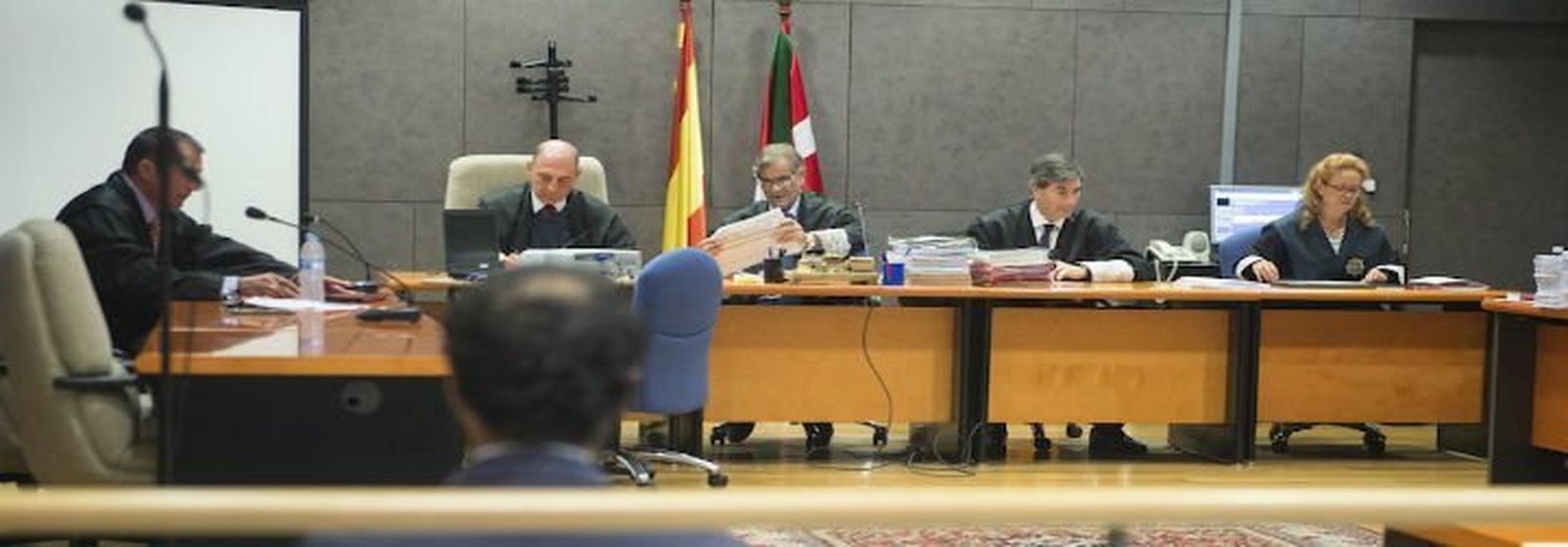 Sala de juicio del caso Gaztelueta